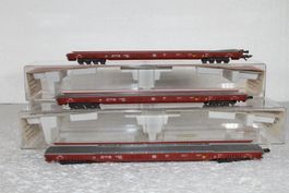Fleischmann 5270 u. 2x 5271 DB RoLa Rollende Landstrasse