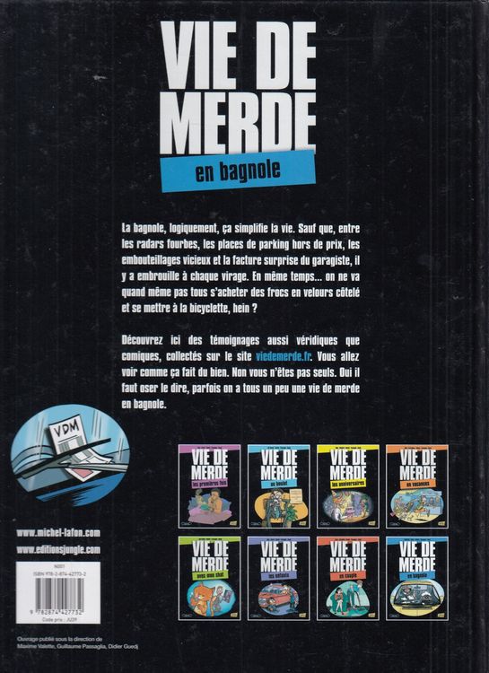 BD - Vie de merde N° 8  "En bagnole" 2