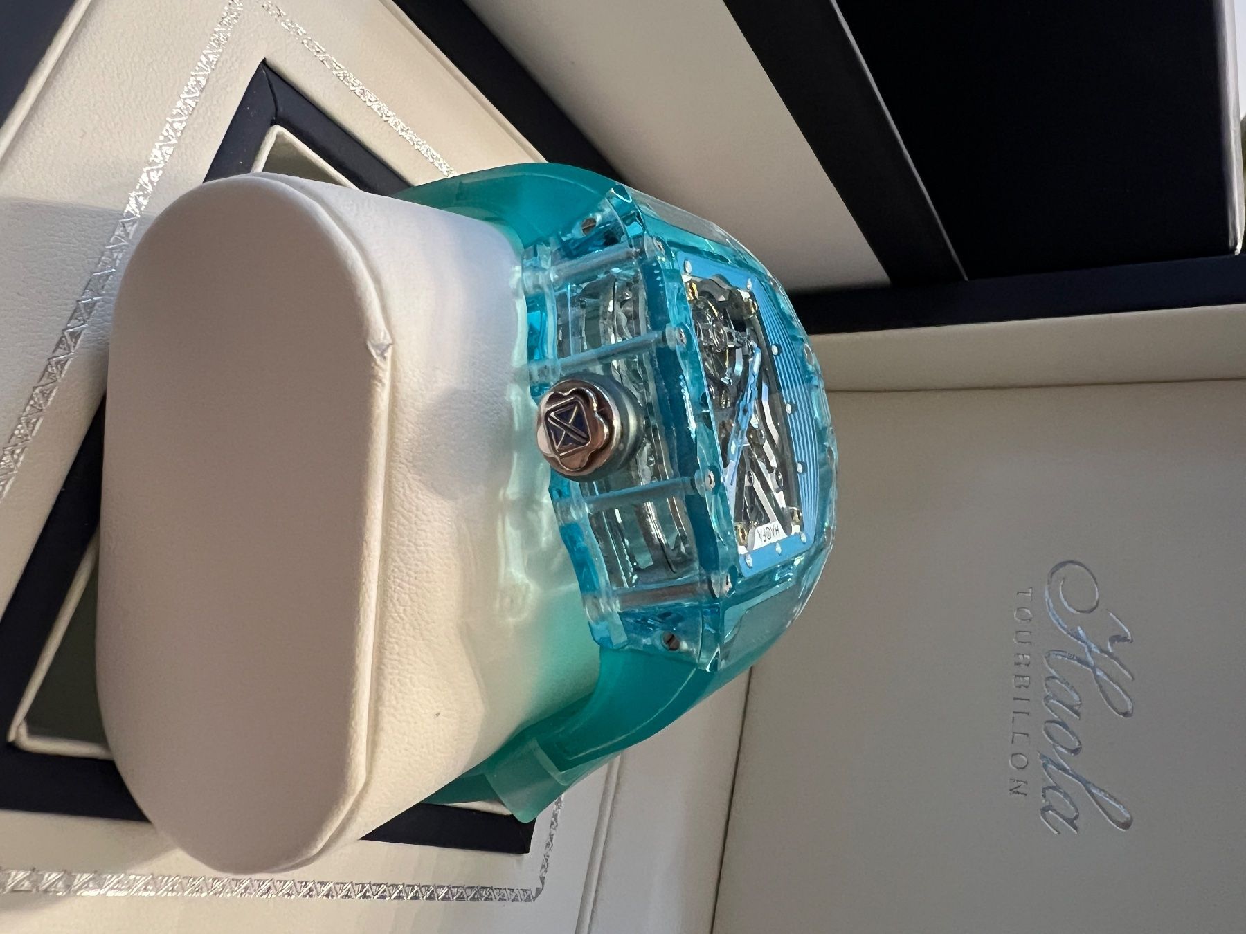 Orologi: HAOFA Blue Crystal / Automatic Watch - Rare – Nuovo (secondo la descrizione) da Derendingen venduto da MDPshopandmore 7