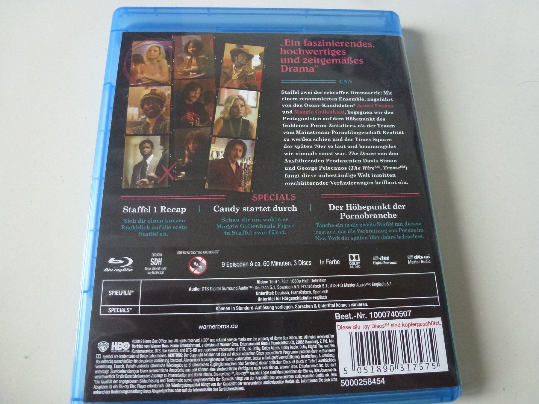 Alle DVDs: The Deuce - Staffel 2 (3 Blu-Rays) – Neu (gemäss Beschreibung) aus Bern von Frebo 1