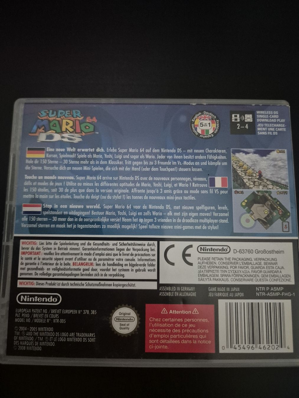 Nintendo Spiele: Super Mario 64 Nintendo DS  – Gebraucht aus Amriswil von Meral2000 1