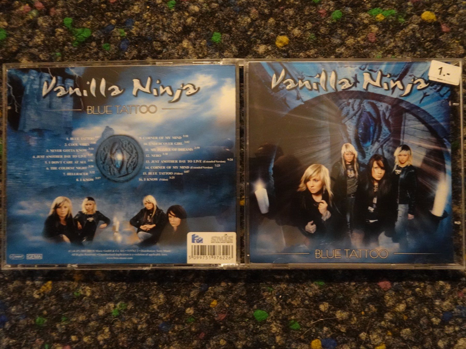 CD: CD : Vanilla ninja – Usato da Lotzwil venduto da Kiddis