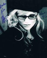 Melody Gardot 1985- Autogramm signiert Foto 20x25cm