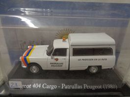 Salvat 1:43 Classic Car Peugeot 404 Cargo 1980