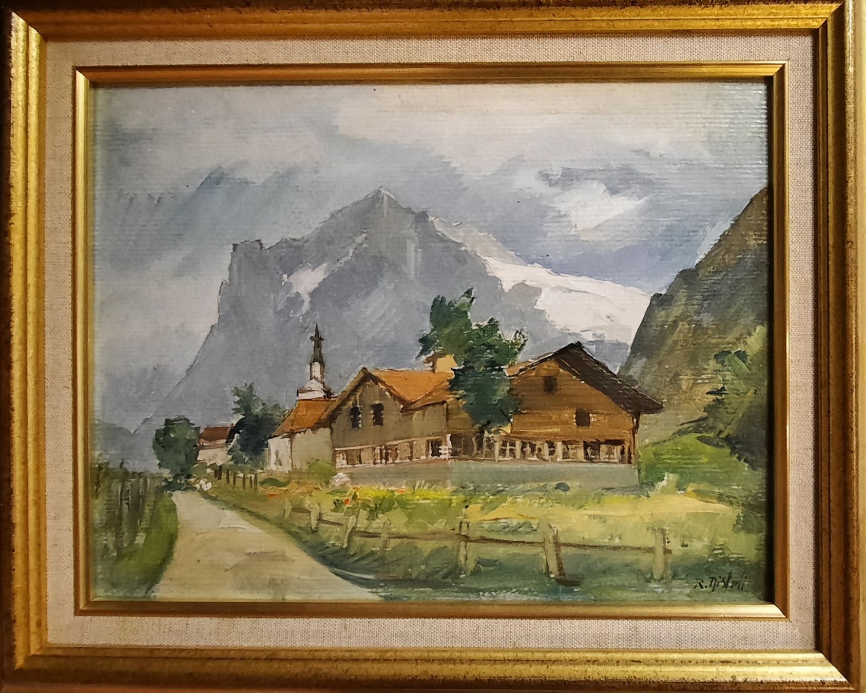 Dipinti: REYNOLD DISTELI 1893 - 1969 – Usato da Genève venduto da Enigme8