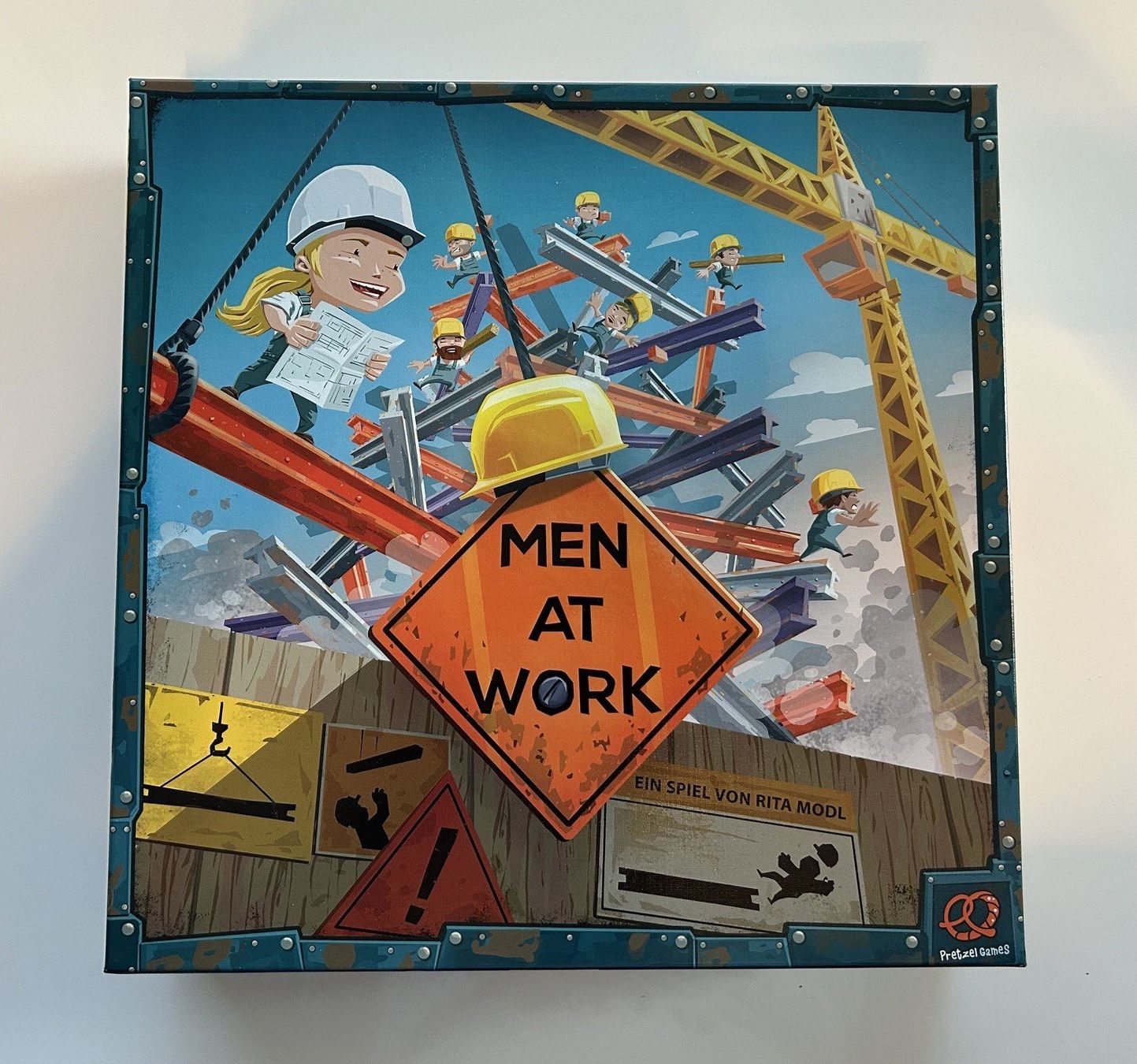 Spiele: Brettspiel "Men at Work" - Pretzel Games – Neu (gemäss Beschreibung) aus Baar von WhatTheFunk01