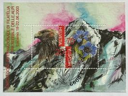 Couvert: Trilaterale-Ticino-2003 Steinadler 🦅 und Enzian 🧗