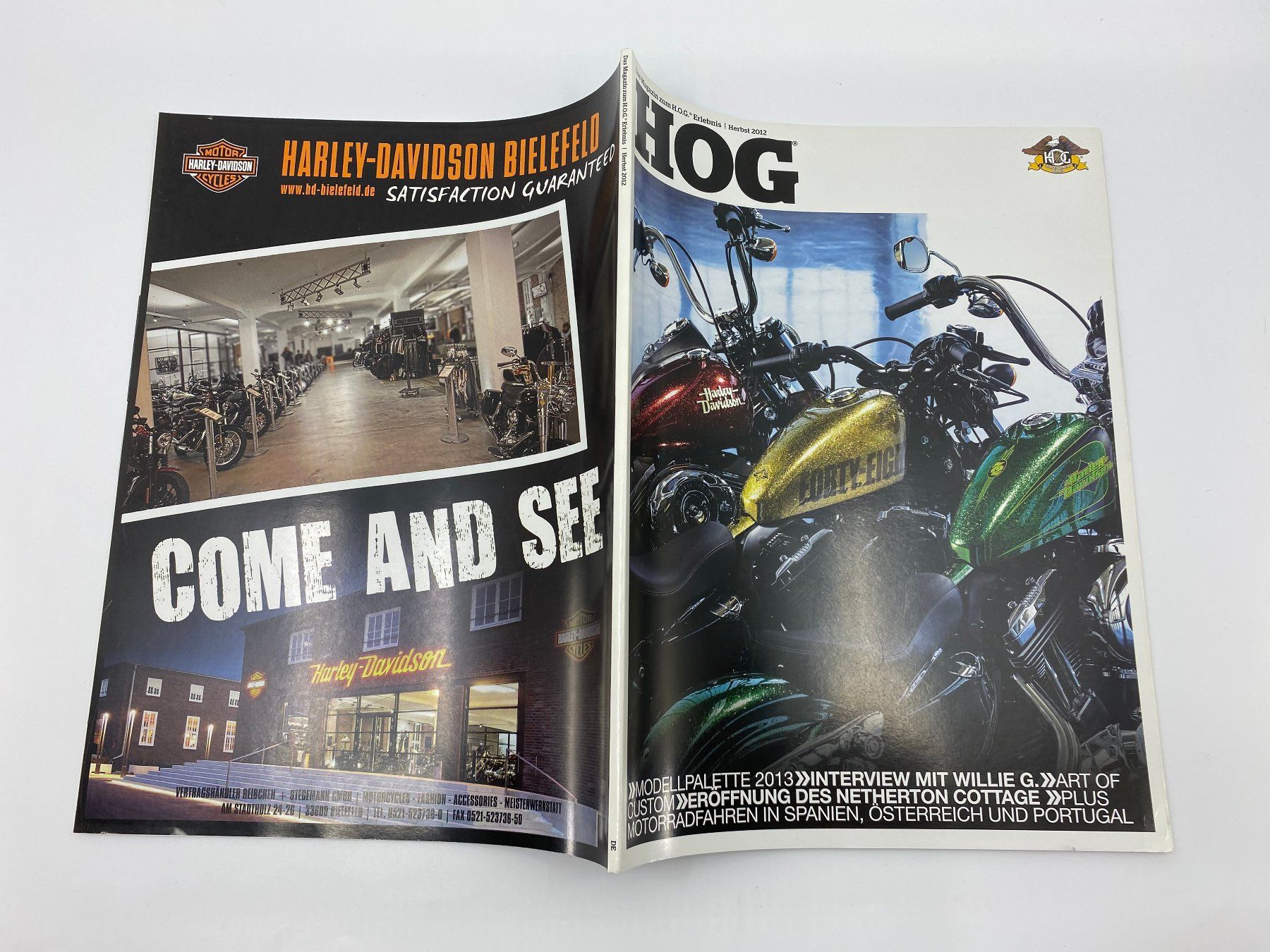 Riviste & Magazine: Harley Owners Group HOG Magazine 2012 – Usato da Langwiesen venduto da Restposten-24 6