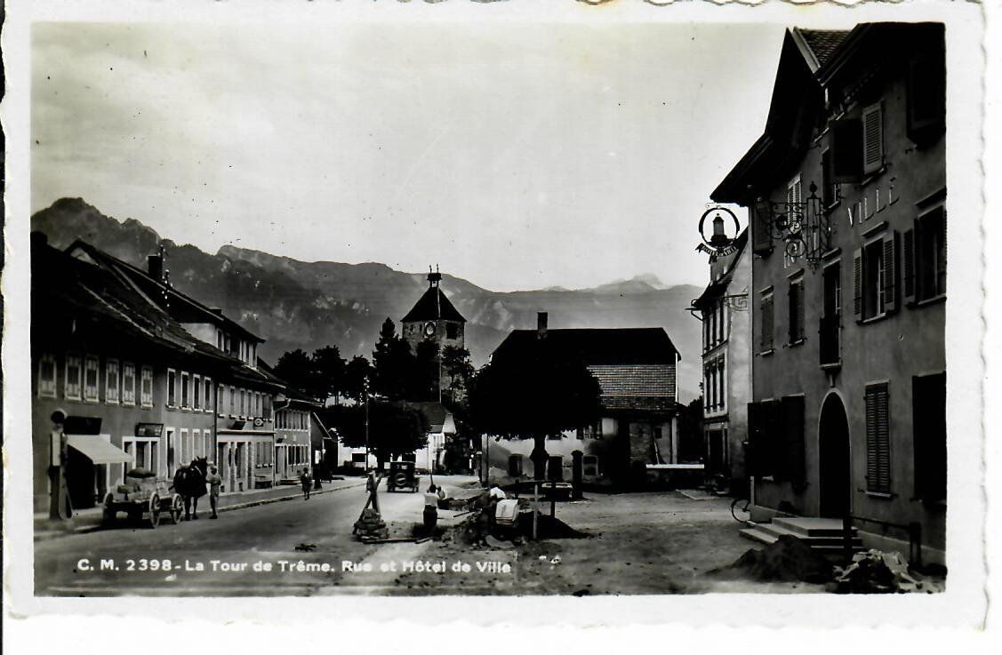Cartoline postali: La Tour de Trême – Usato da Hochdorf venduto da Ziegel-16