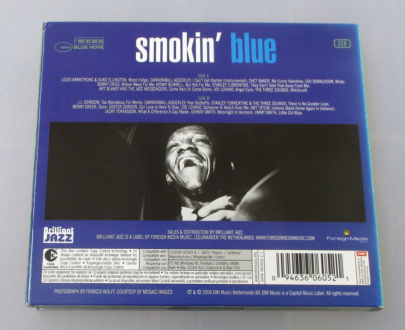 CD: SMOKIN' BLUE - Blue Note 2-CD – Usato da Wattwil venduto da Muriel11 1