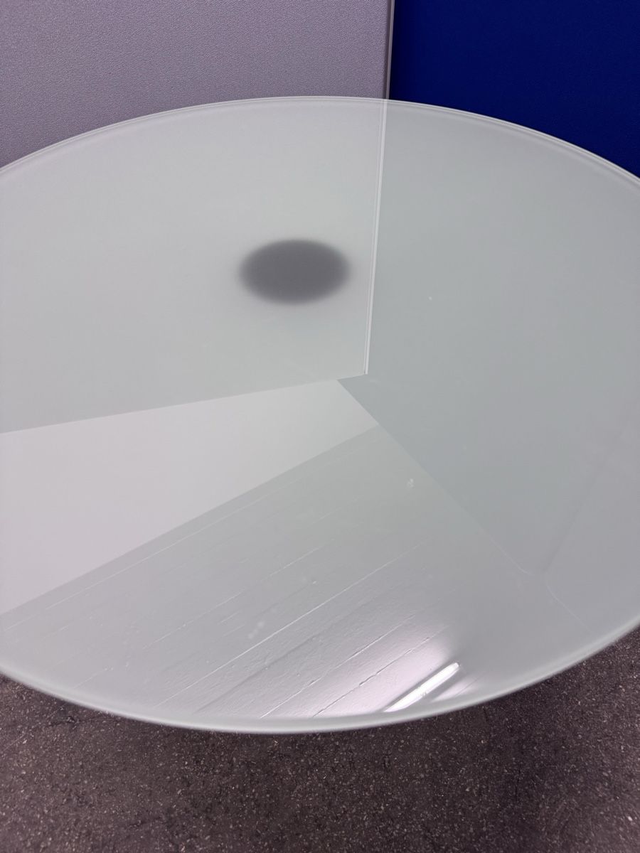 Tavoli: Beistelltisch, Glastisch, Durchmesser 65cm – Usato da Bern venduto da samryan 2