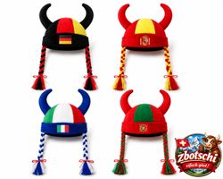 🏆 Wikinger Fanhut Deutschland Spanien Italien Portugal WM