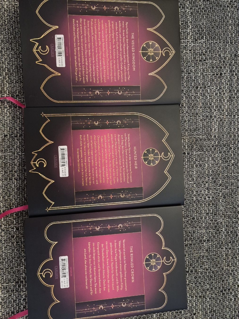Bücher: verkaufe Trilogie " veiled kingdom" – Neu (gemäss Beschreibung) aus Boswil von mir_z8w2 2