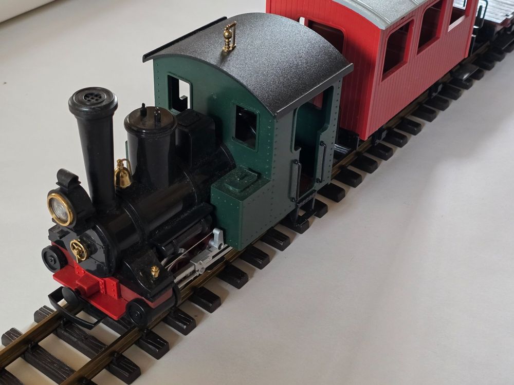LGB Lokomotive mit zwei Wagen Kaufen auf Ricardo