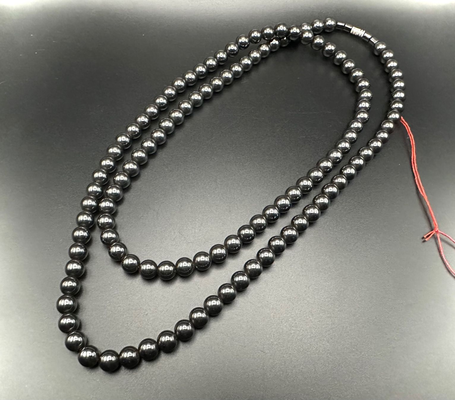 Catenine: Schwarze Vintage-Halskette. – Usato da Lamone venduto da LaCantinaMagica 3