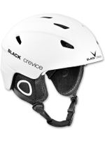 BLACK CREVICE Ski-& Snowboardhelm Kitzbühel Gr.55-56 weiss