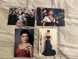 Annalisa Stroppa signierte Fotos Konvolut guter Zustand