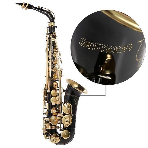 Musikinstrumente: Alt Saxophon Eb antike Gold Schwarz – Neu (gemäss Beschreibung) aus Chur von _xtronix_ 2