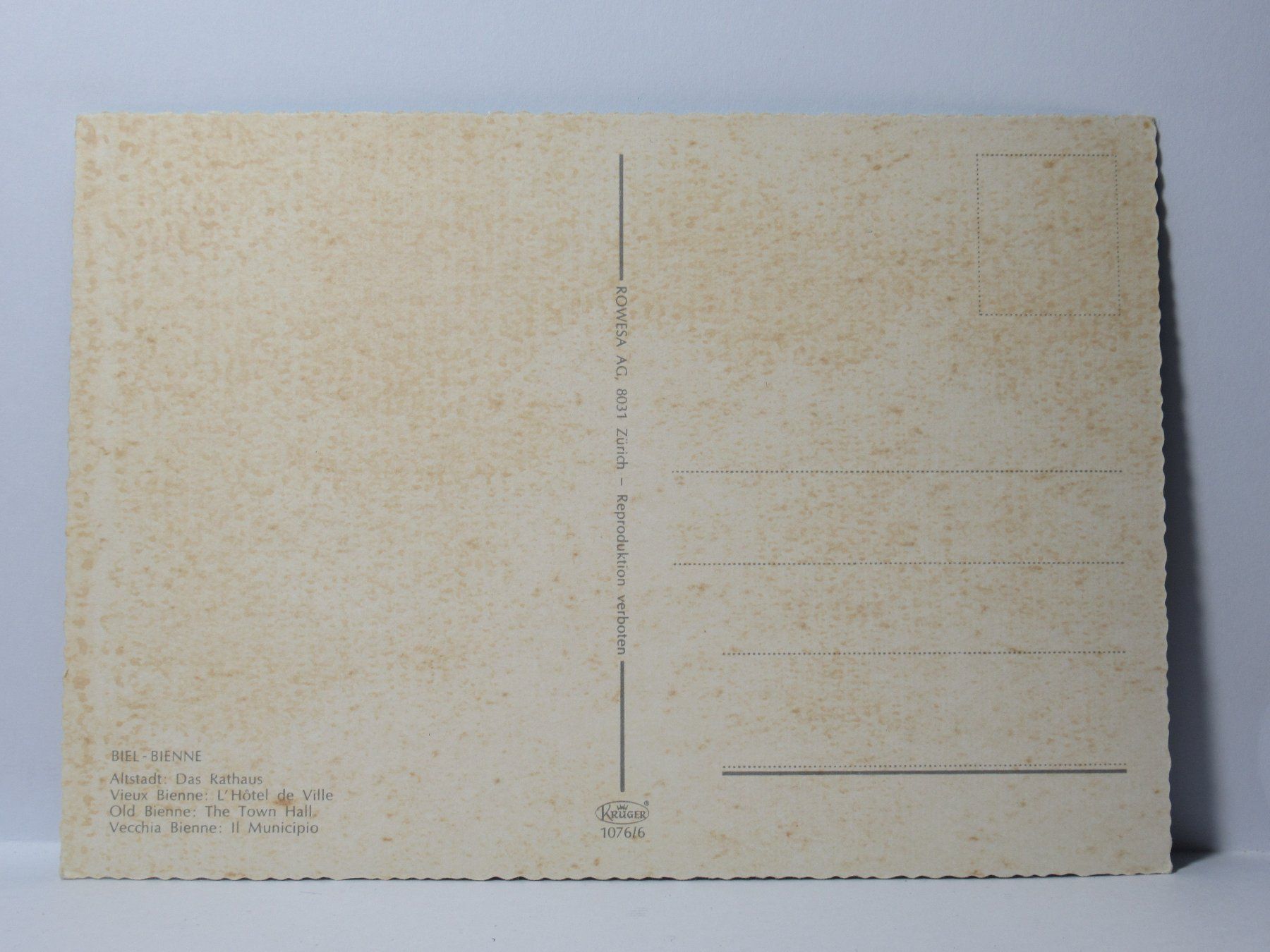 Cartes postales: Biel – Neuf (Voir description) à Grenchen par Bluemchen1900 1