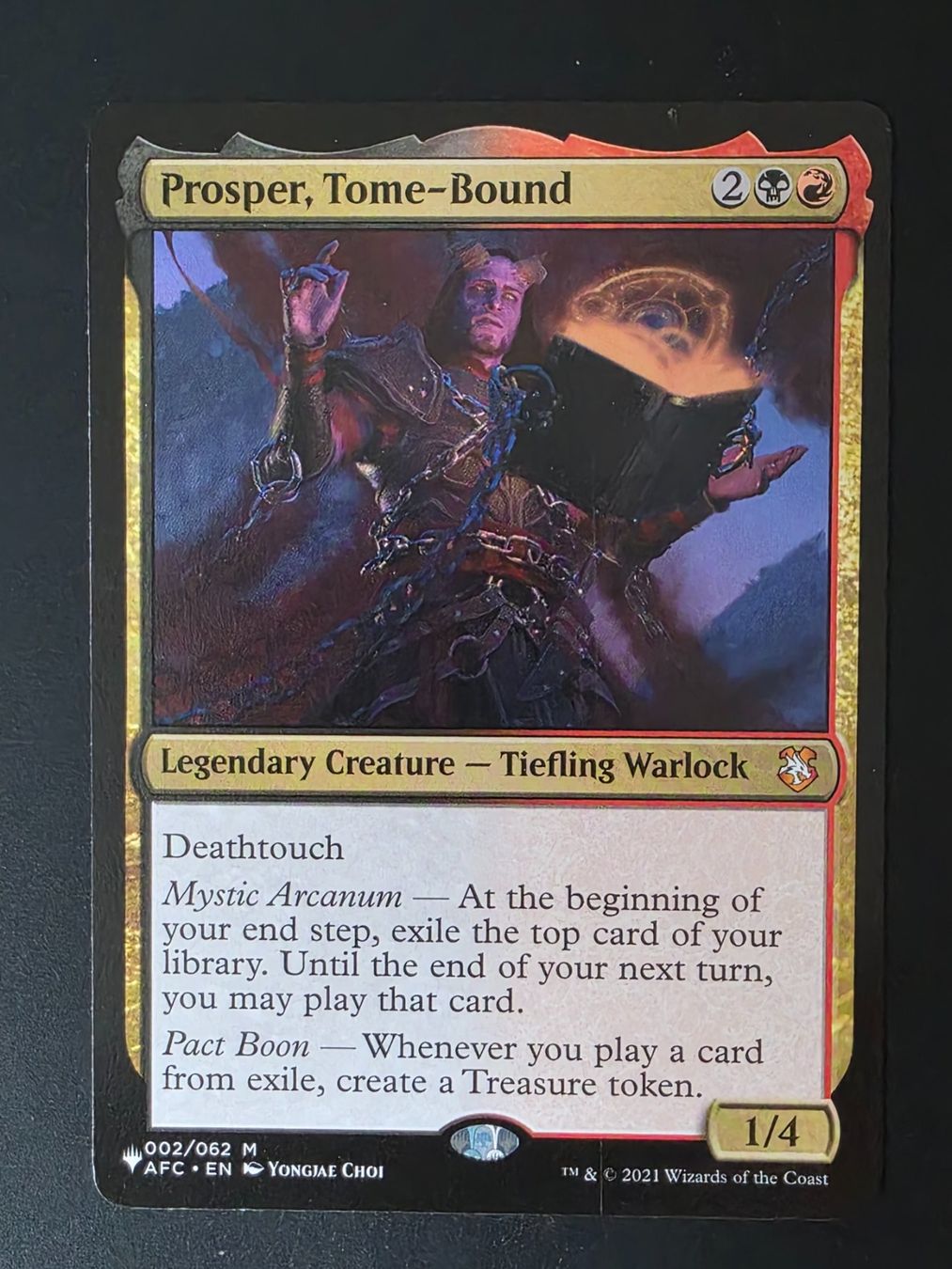 Magic The Gathering Carte collezionabili: Prosper, Tome-Bound - MTG – Usato da Zürich venduto da Semagets