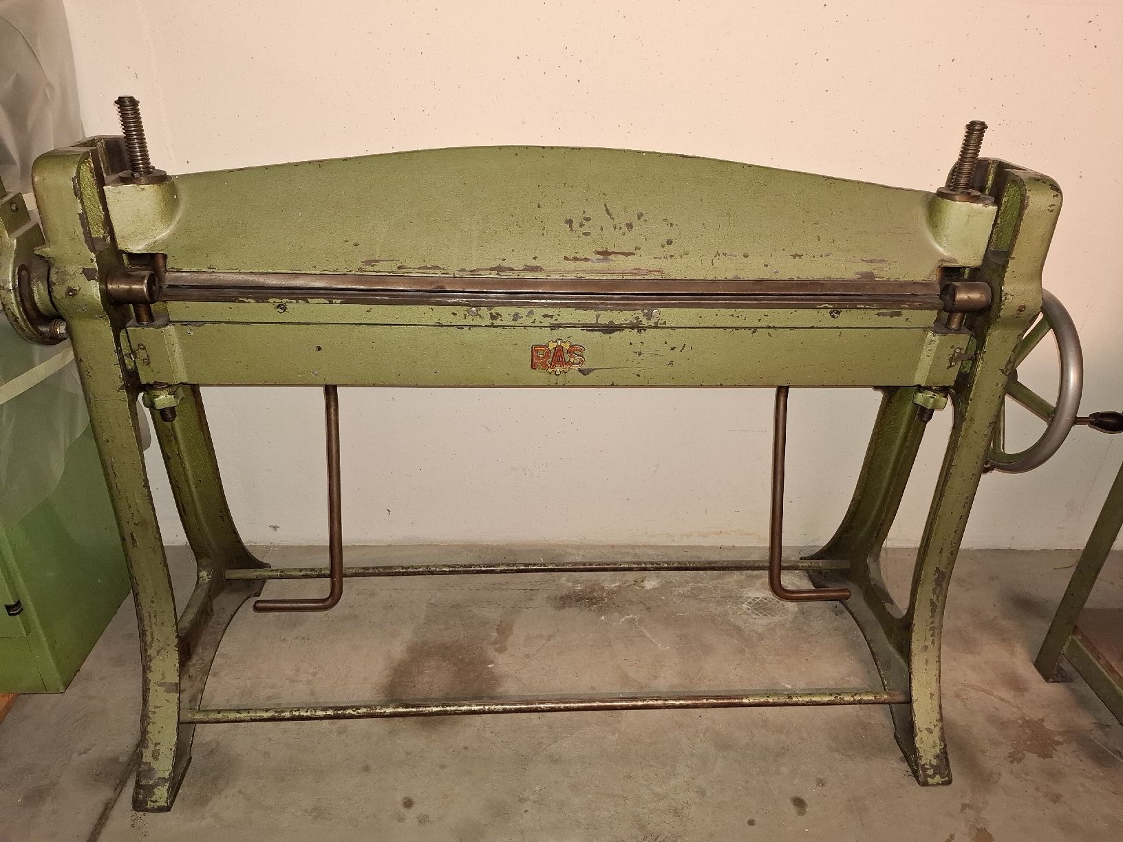 Tutte le macchine: Blechbiegemaschine, Abkantmaschine RAS – Usato da Wetzikon ZH venduto da Psy-Zu
