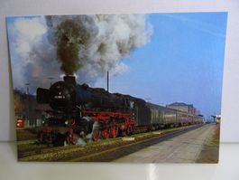 Postkarte Dampflokomotive DB 012 081-6 Bhf Ostfriesland 1975