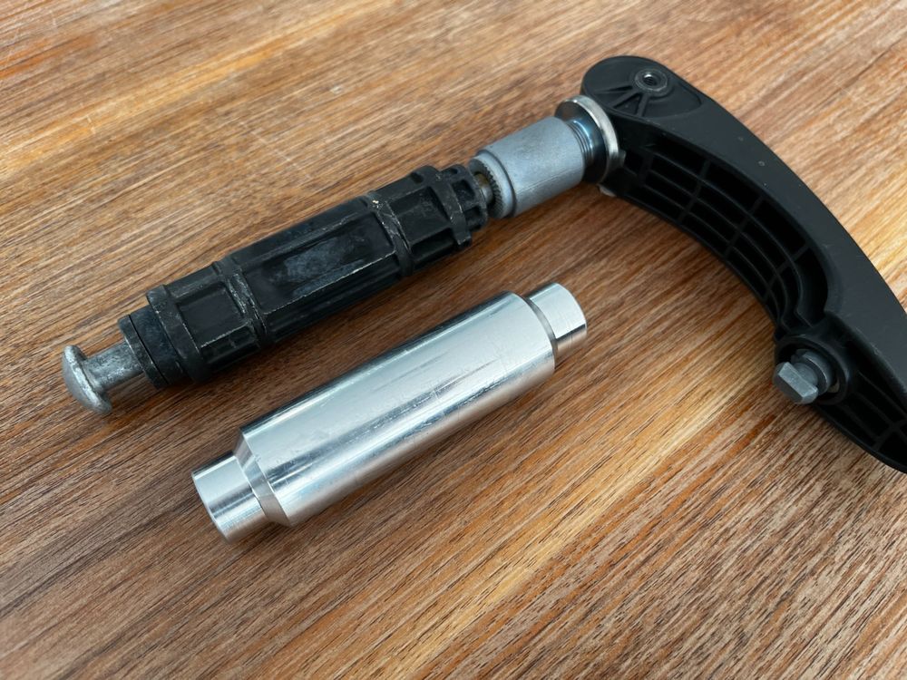 E-Bike Steckachse 12mm - Stahl Achse 180-250mm Für Elektrofahrrad Vorderrad