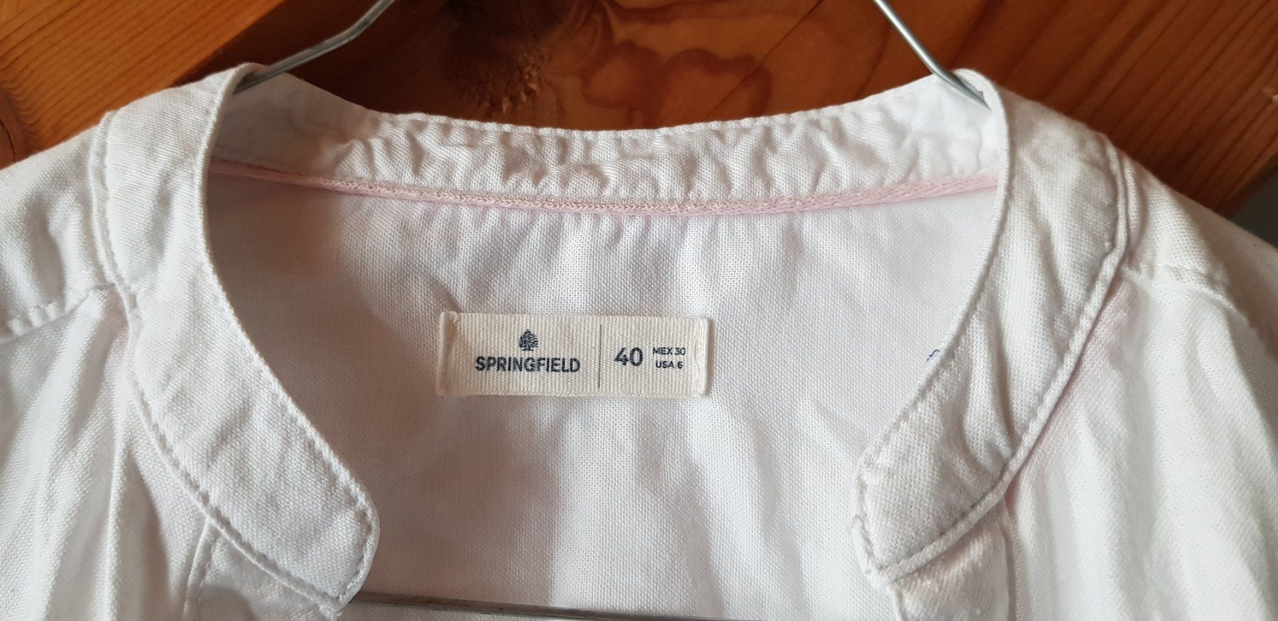 Camicette: Wunderschöne dickere weisse Bluse von Springfield, Gr. 40 – Usato da Turbenthal venduto da viw_48fr 2
