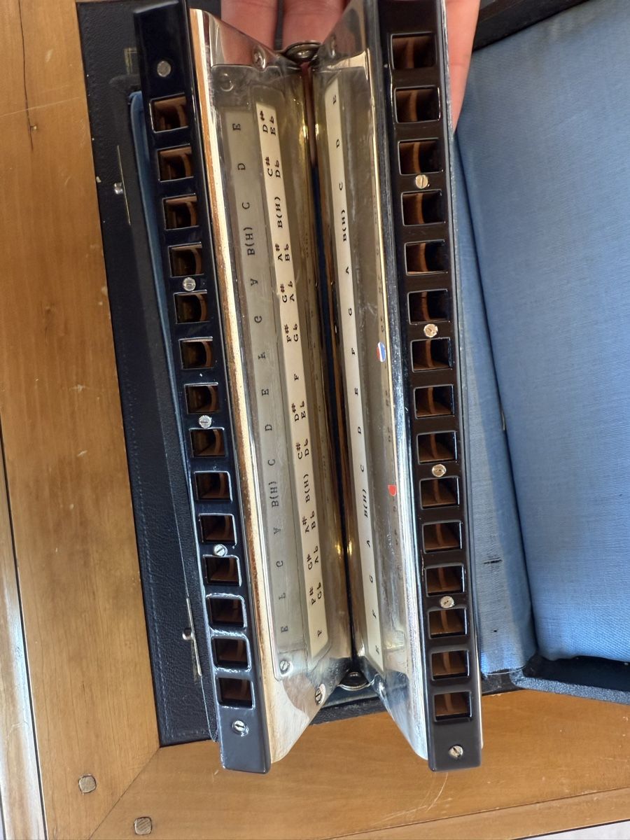 Strumenti musicali: M. Hohner's Chromatica Bass-Harmonika mit Koffer – Usato da Roggwil BE venduto da luc_89hq 3
