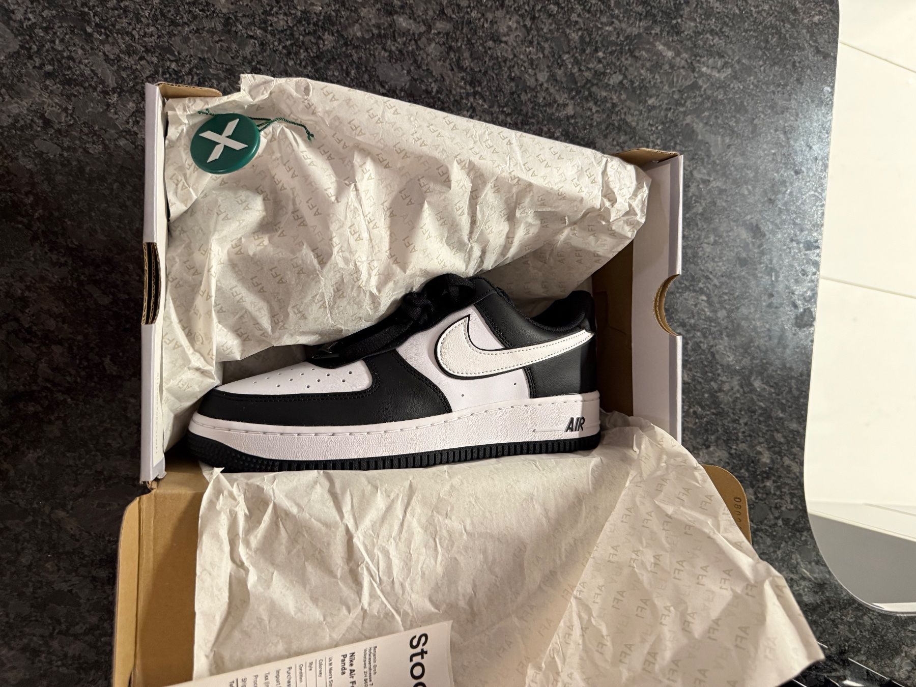 Scarpe da uomo: Nike Air Force 1 Panda Gr. 41 – Nuovo e nell'imballaggio originale da Volketswil venduto da DekoShop24