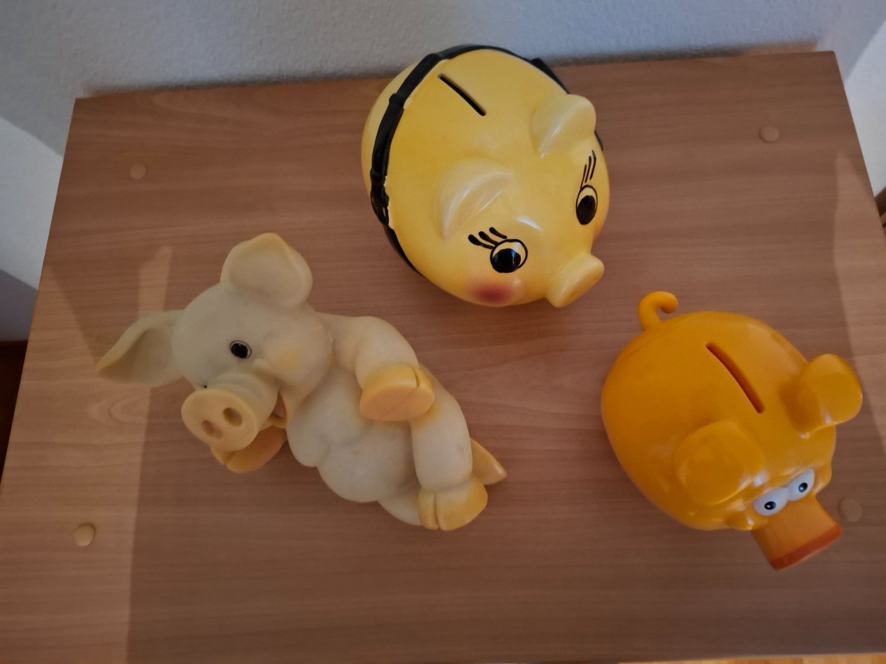 Spardosen: 3 Sparschweine – Gebraucht aus Dietikon von oldi53