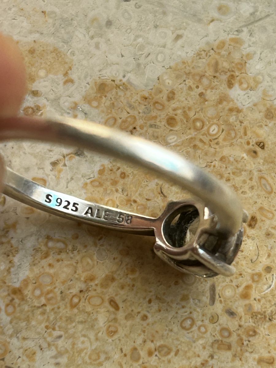 Anelli: Silberring Gr. 58 Zirkonia PANDORA – Usato da Dittingen venduto da Bijoubelle 8