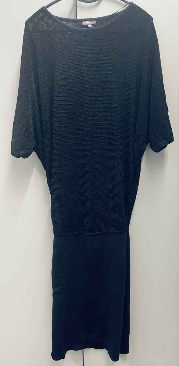 Vestiti: Schickes schwarzes Kleid - dezent Glitzernd – Usato da Au ZH venduto da Jaggy4 1