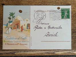 Litho Werbe PK / Costatura di Caffe Primavesi & Filli Lugano
