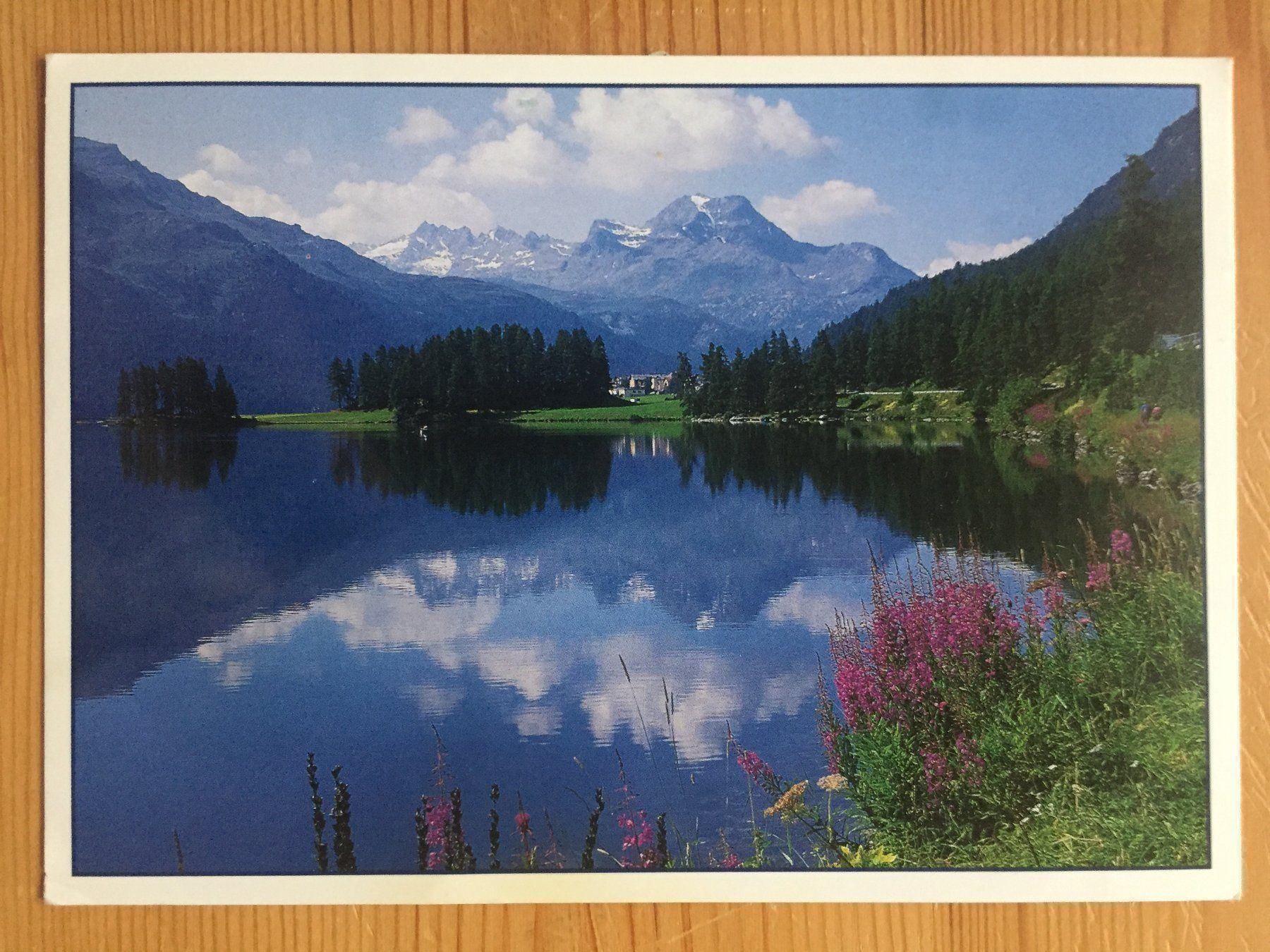 Ansichtskarten: Champfèrersee - AK 2000 – Gebraucht aus Oberuzwil von Henri09