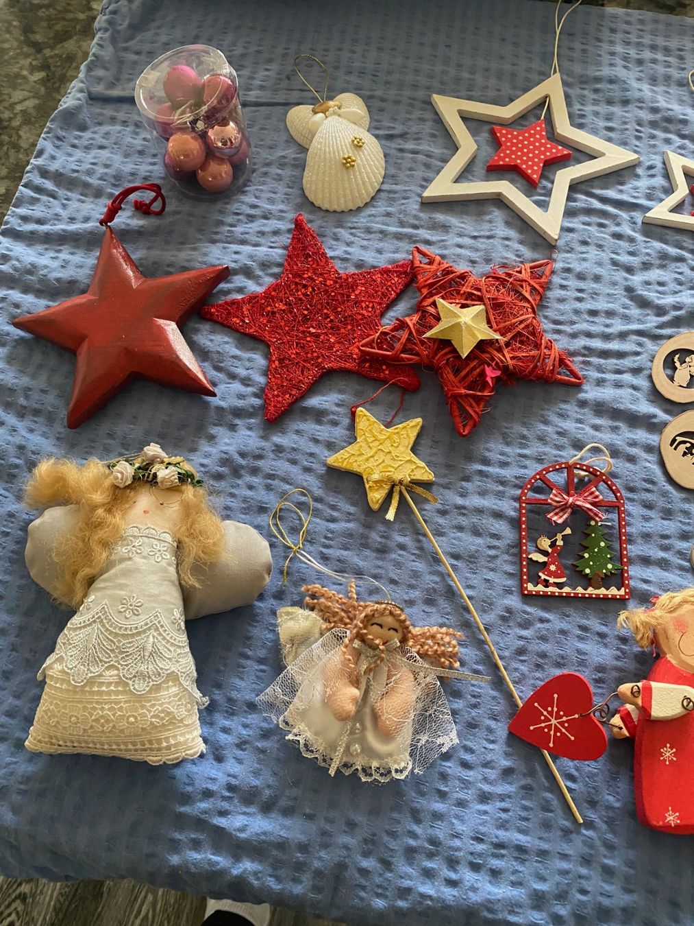 Tutte le decorazioni: Diverse Weihnachts - Deko – Usato da Allenwinden venduto da Obalu 1