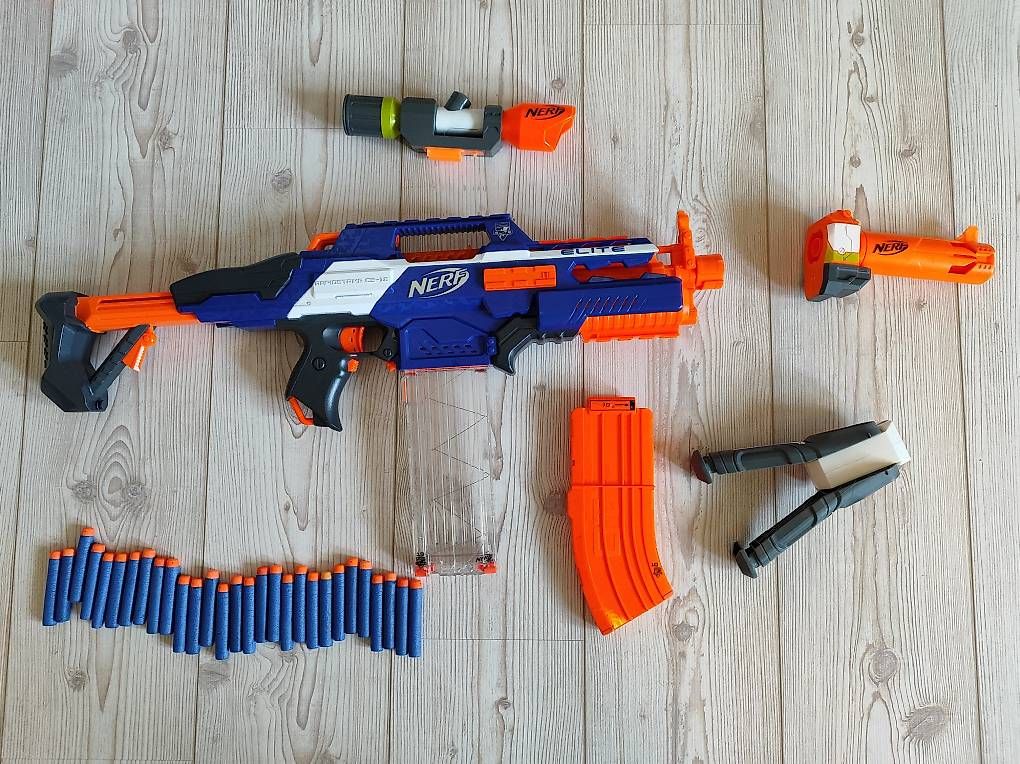 Jouets: Nerf Elite Rapidstrike CS-18 – D'occasion à Ebertswil par cyr_sh2w