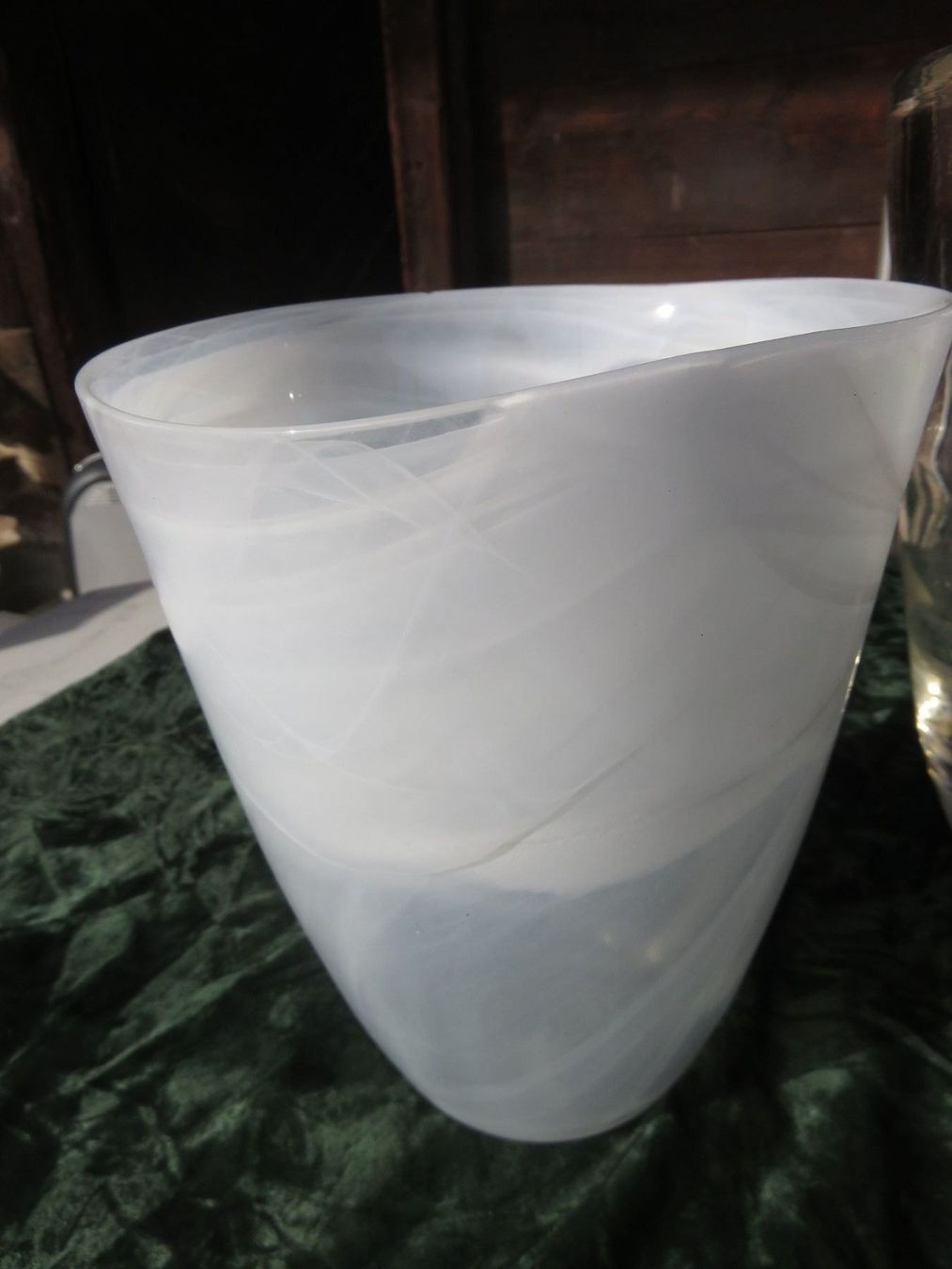 Vasen & Gefässe: 2 GLAS  BODENVASEN – Gebraucht aus Huttwil von Kunterbuntli 4