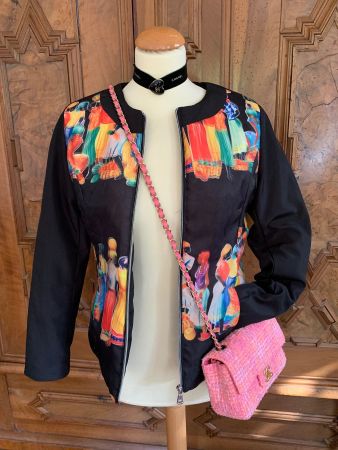 FRIME Jacke (leicht isoliert) 3D Druck Gr. S Zustand:NEU