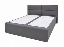 Lit boxspring avec rangements intégrés 
