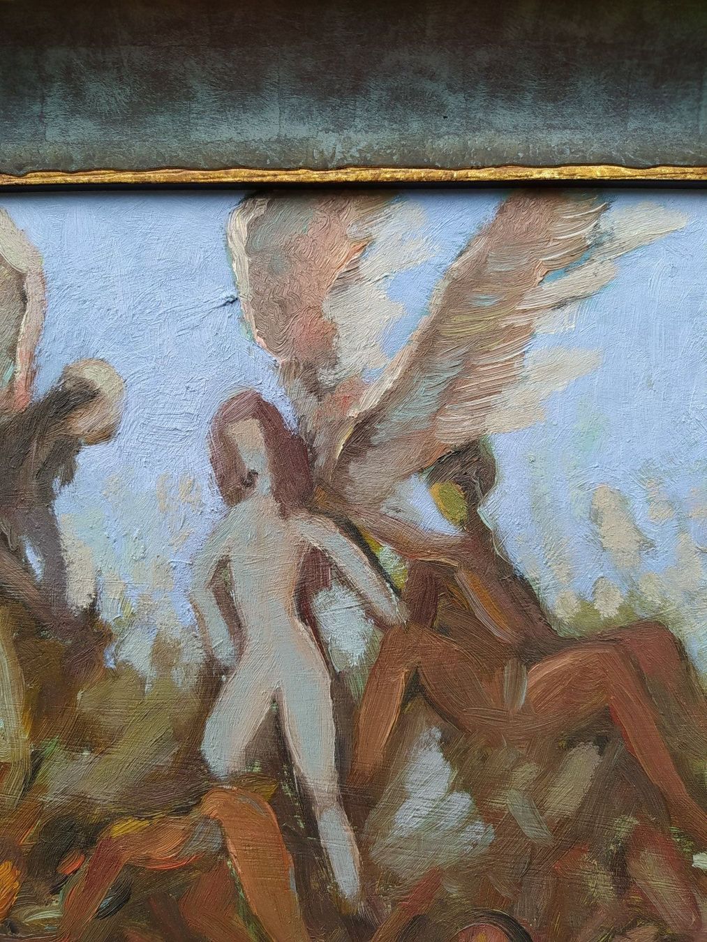 Gemälde: Ölgemälde - die Orgie, unsigniert – Gebraucht aus Bretzwil von nefith 2