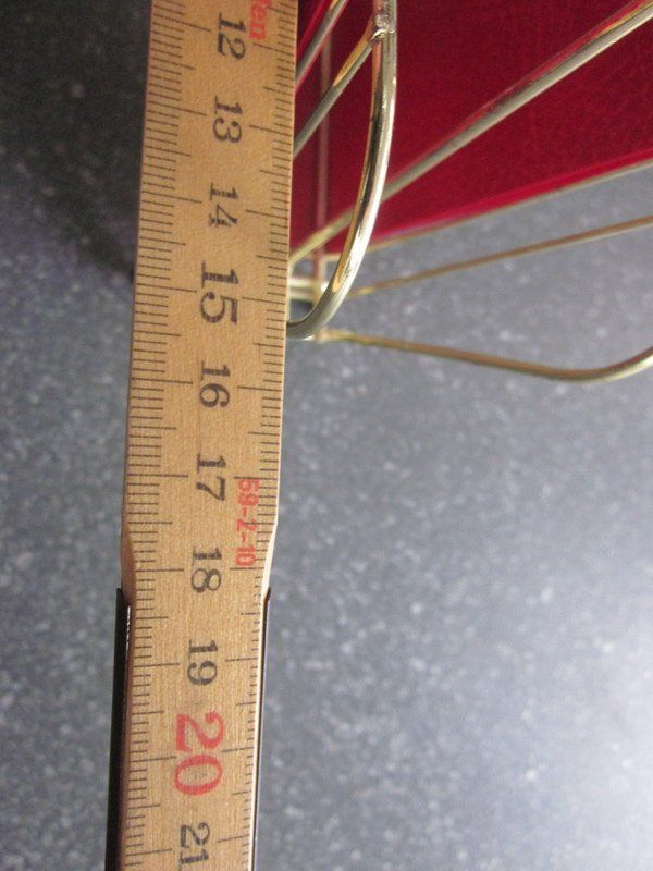 Altro in Stoviglie & Bicchieri: Mid Century Serviettenhalter Briefhalter, Messing, Leder rot – Usato da Bischofszell venduto da raika 8