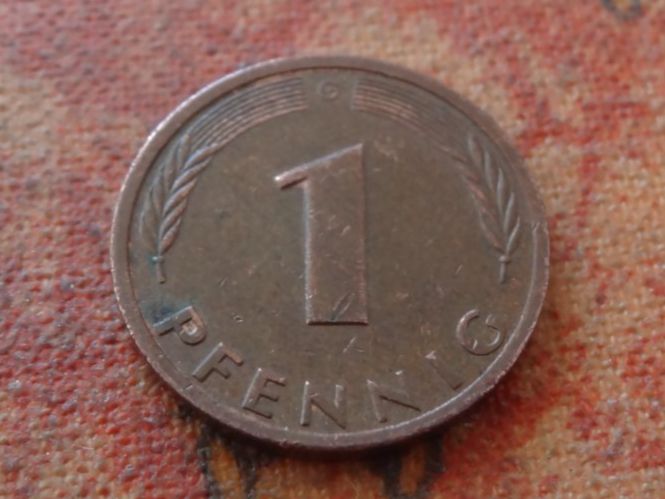 Alle Münzen: DEUTSCHLAND 1 Pfennig 1978 – Gebraucht aus Romanel-sur-Lausanne von Swift13 1