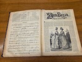 Antiker Band: Der Bazar 1887 (Illustrierte Damen-Zeitung)