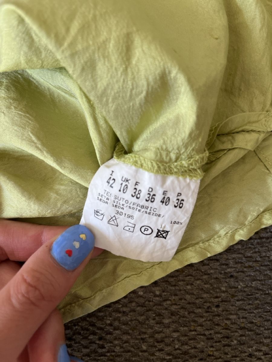 Camicette: Summer vintage blouse - 100% silk – Usato da Lausanne venduto da NoraPlethora 3