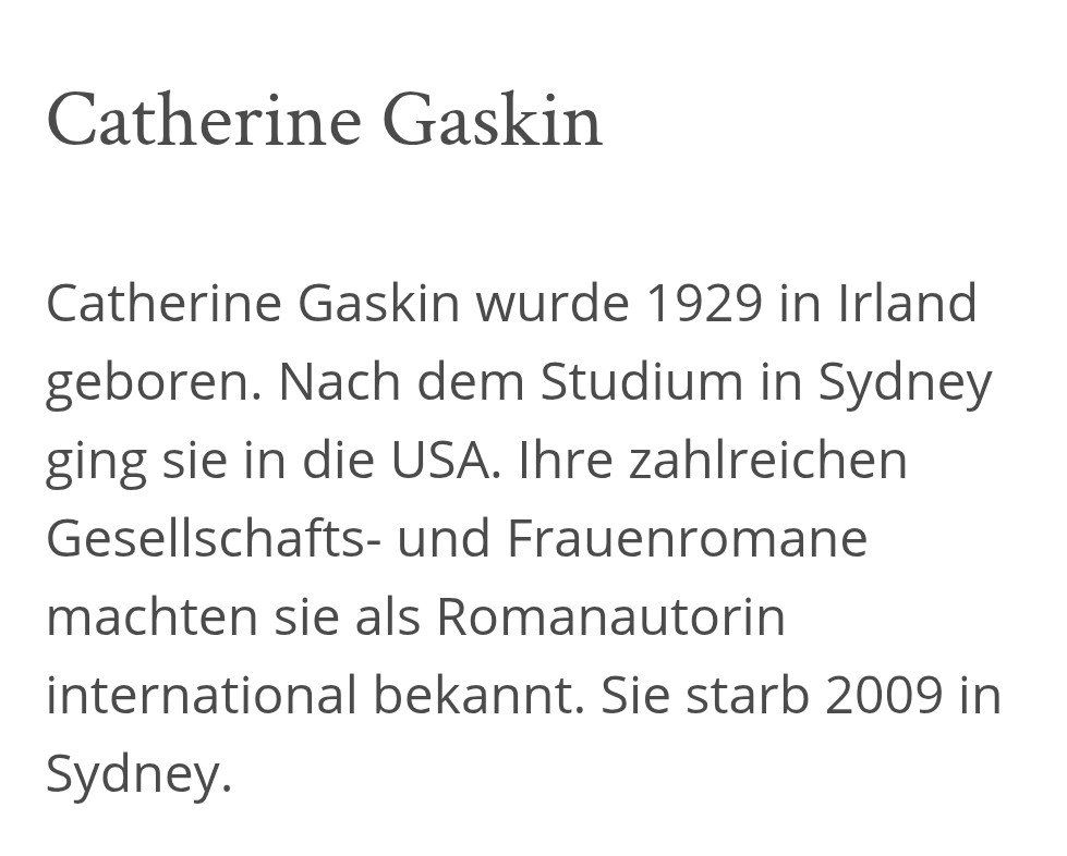 Libri: 10 Catherine Gaskin Romane – Usato da St. Gallen venduto da Patrizia0711 3