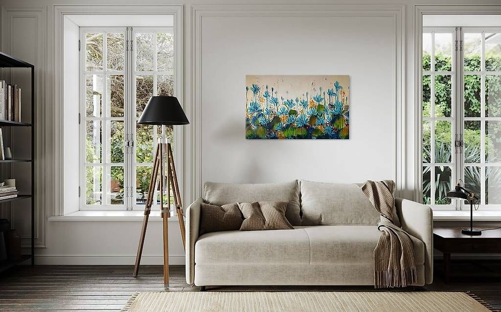 Dipinti: Tableau 116x73 Peinture – Usato da Meyrin venduto da Gubiskoart 4