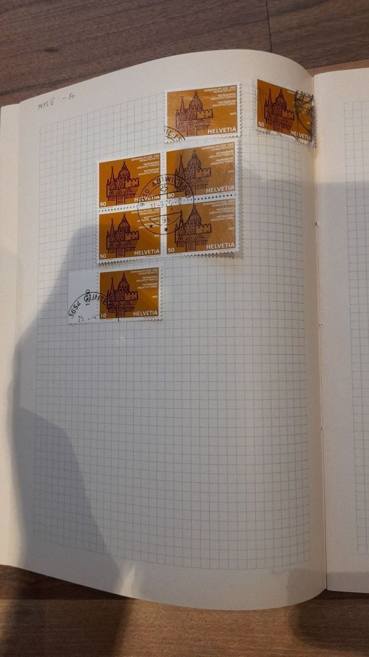 Alle Briefmarken: 1975-1976 – Gebraucht aus Balgach von SIMEON27 7