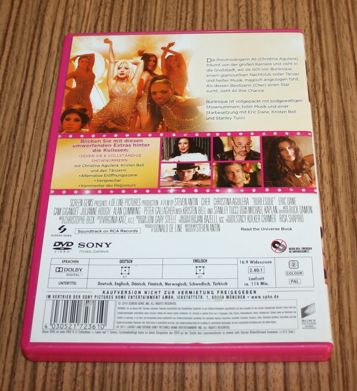Tutti i DVDs: DVD Burlesque – Nuovo (secondo la descrizione) da Flüelen venduto da Rosegarden 1
