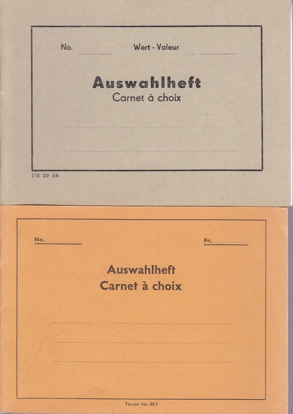 Tutti i francobolli: Div. Auswahlhefte A5 und A6 ungebraucht – Usato da Stettlen venduto da ledzeppelin1951 5